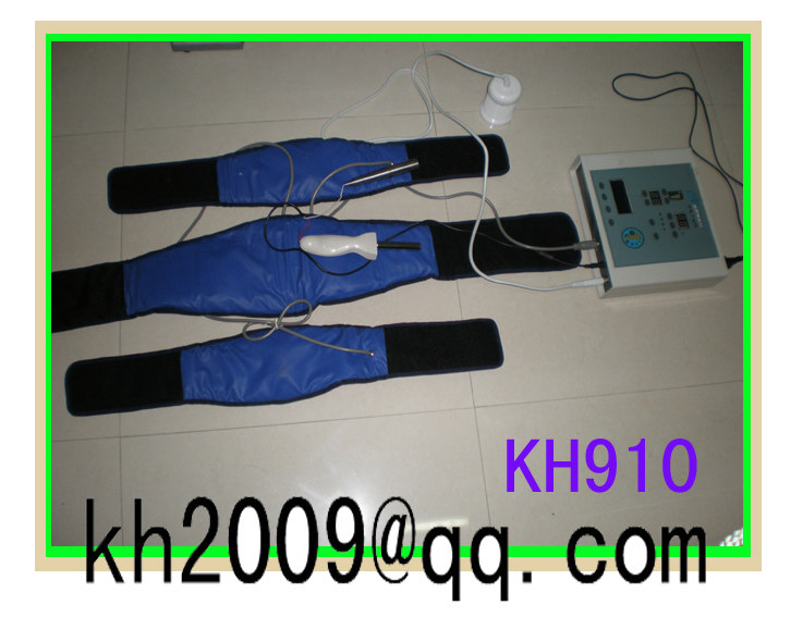 new foot detox device with three bamboo waist belt KH910cell spa ionic