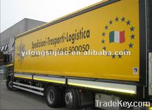 PVC coated truck cover