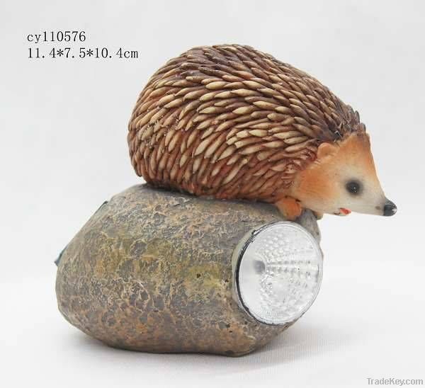 Resin Hedgehog For Garden Decoration