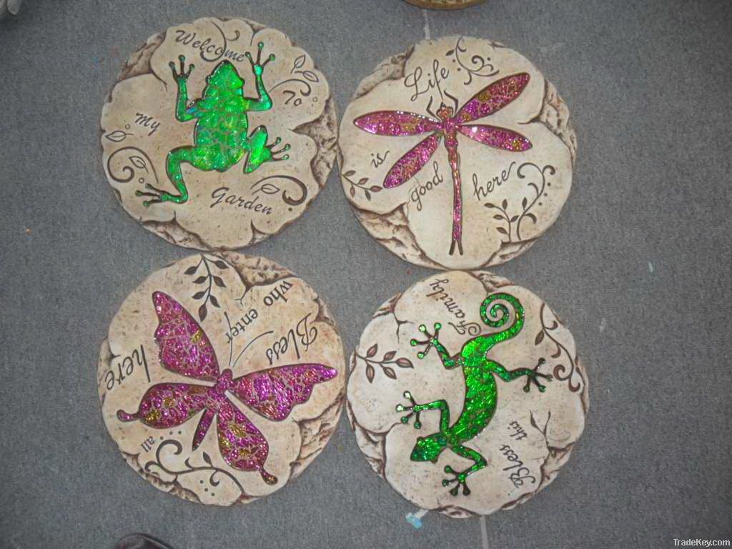 cement decorative stepping stone