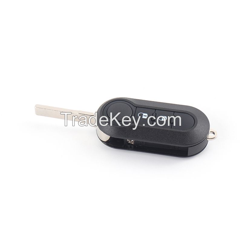 Flip Remote Car Key Shell For F-iat car key replacement