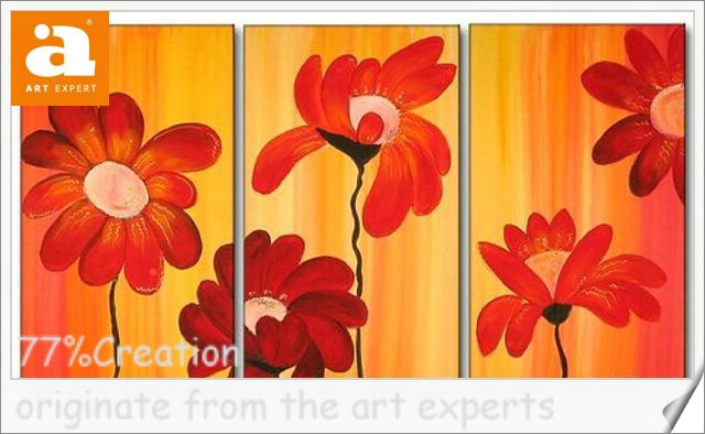 "FREE SAMPLEL" group oil painting, flower oil painitng