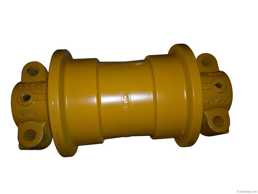 Excavator track roller, bottom roller