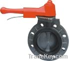 PVC butterfly valve