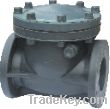 PVDF swing check valve