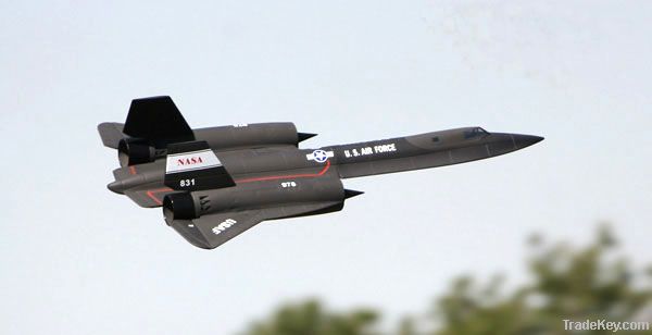 SR71 RC model plane