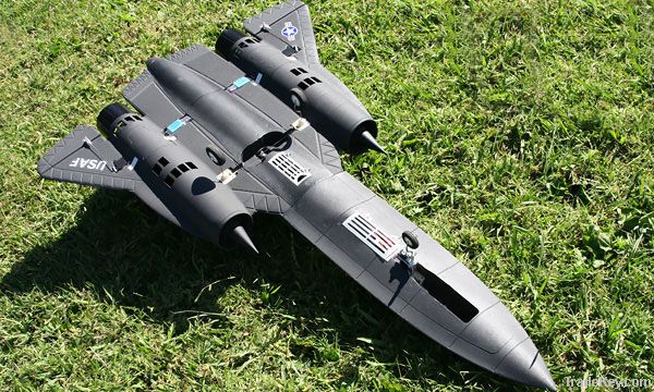 SR71 RC model plane