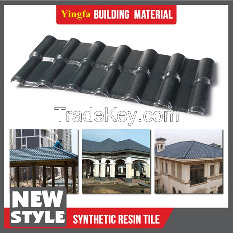 good quality pvc plastic sheet red roofing shingles plastic building materials