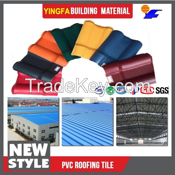 good quality pvc plastic sheet price tile plastic building materials