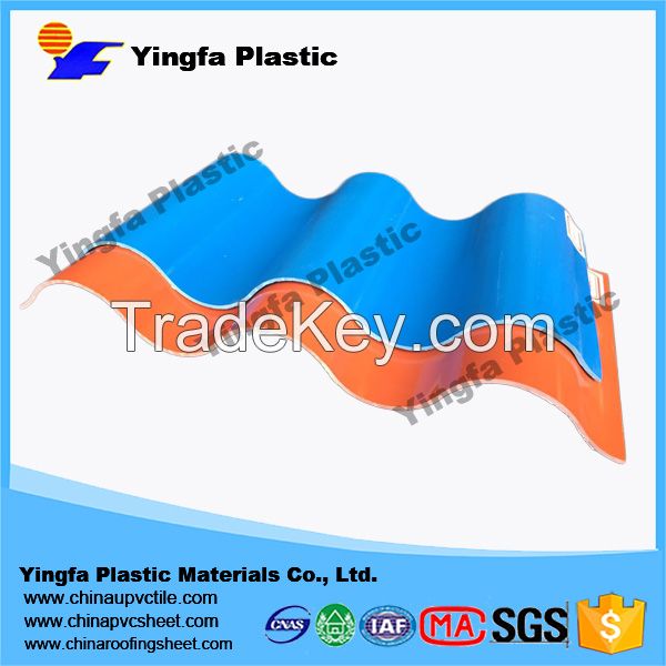 Translucent PVC roof tile roof sandwich panel