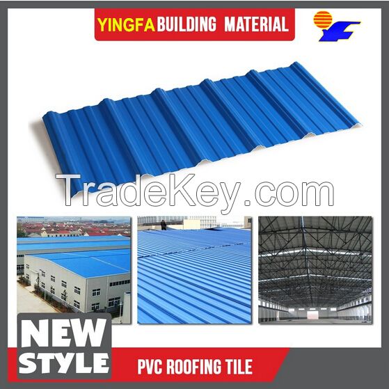 Translucent PVC roof tile roof sandwich panel