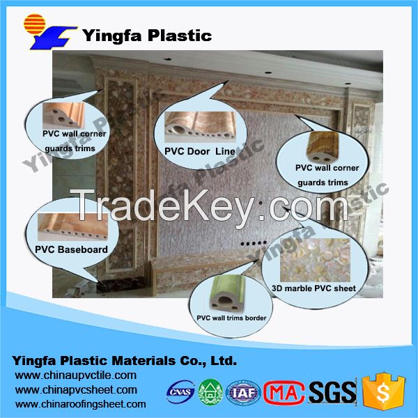Customized most popular breccia solid oak skirting