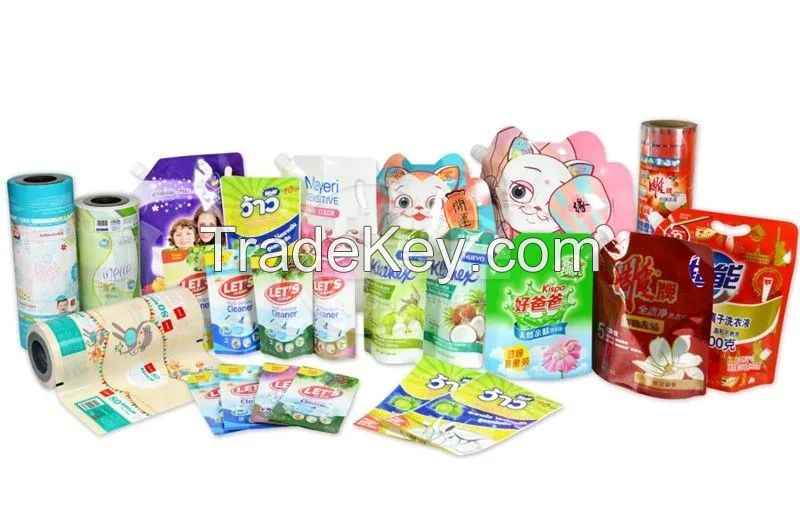 High gloss transparent label film