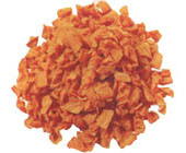 Dehydrated carrot granules, shred