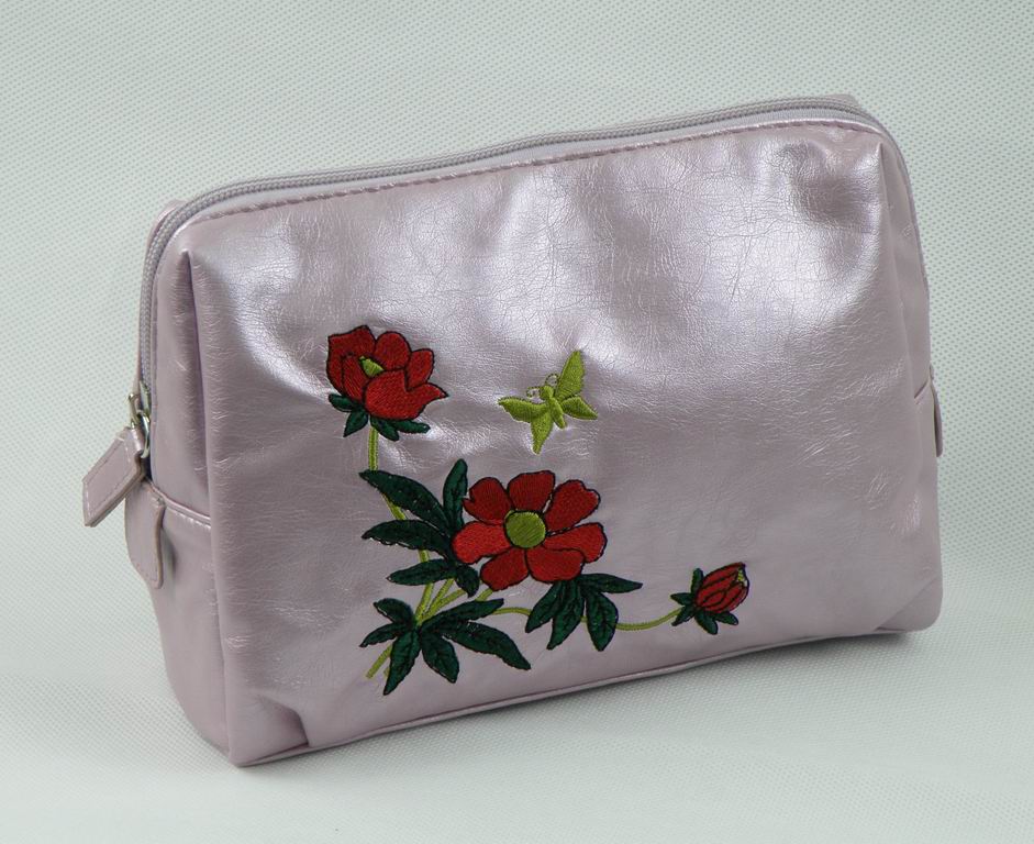 Cosmetic Bag with jacsquard