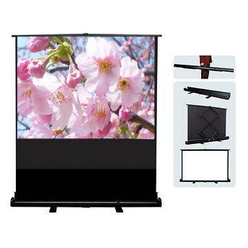 Stand floor projection screen S003