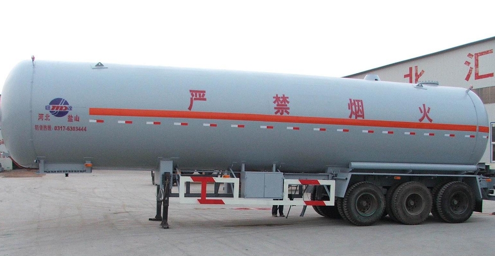 LPG Gas Tank Truck