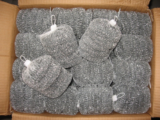 galvanized mesh scourer