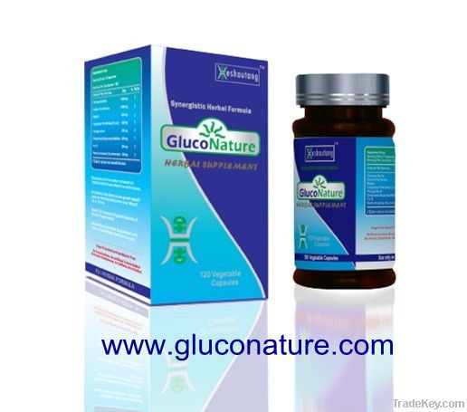 GlucoNature--Pure Herbal diabetic Supplement