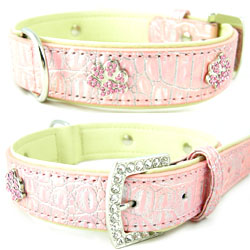 Pet collar &amp; leash,rhinestone dog collar,pet products