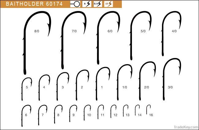 baitholder fishing hooks60174-Terminal fishing tackle/fishing hooks