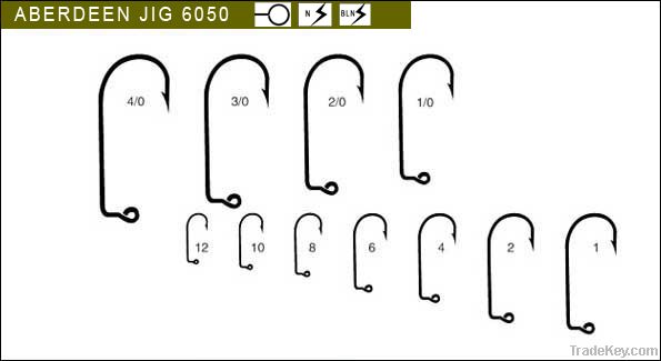 aberdeen jig hooks 6050-Terminal fishing tackle/fishing hooks