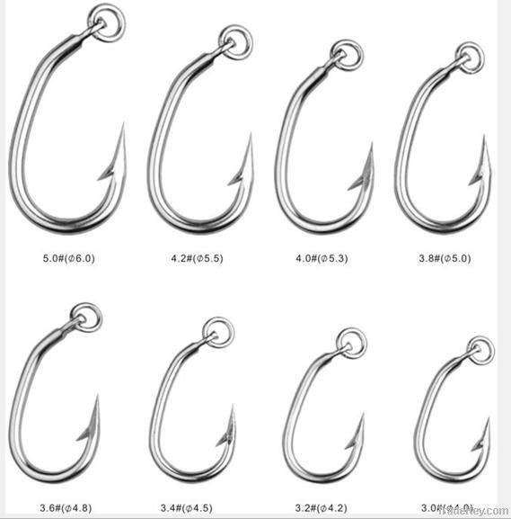 tuna hooks- stainless steel fishing hooks suppliers