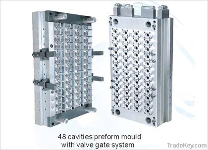 48 cavities hot runner pet preform mould