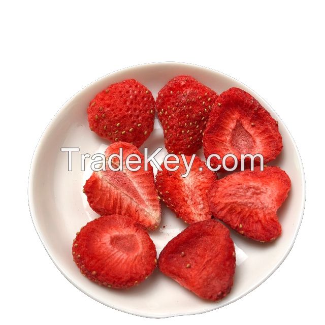 Pure Natural Chinese Health Snack Freeze Dried Strawberry Dehydrated Strawberry