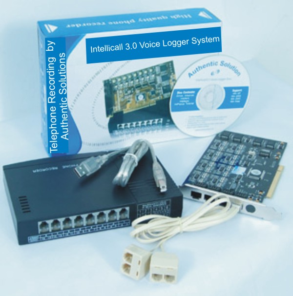 Telephone Recording Card Voice Logger