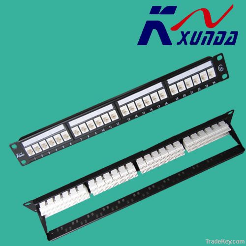 19&quot; 24 ports patch panel