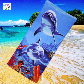 beach towel/towel with bag