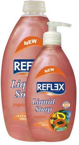 Reflex liquid hand soap