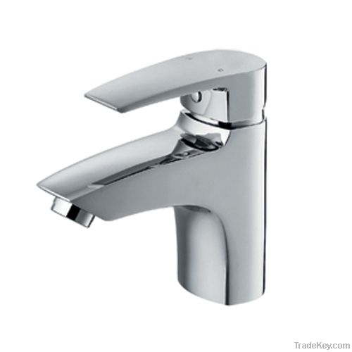 single lever bathroom washbasin mixer