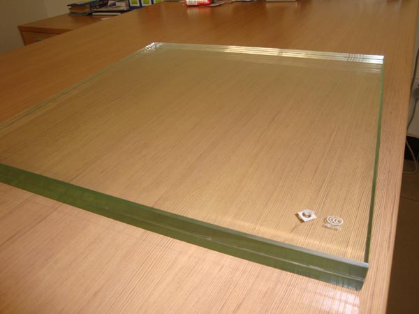 clear laminated glass