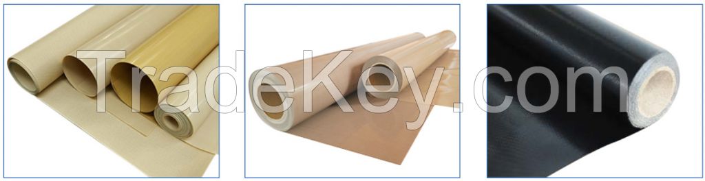 PTFE Coated glass fiber fabric.