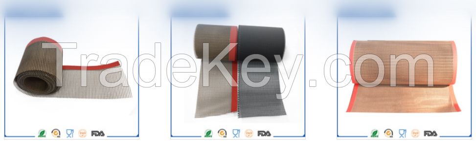 ptfe fiberglass mesh food conveyor belt