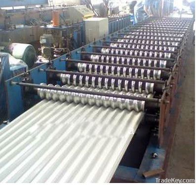 Roofing Corrugated Sheet Roll Forming Machine