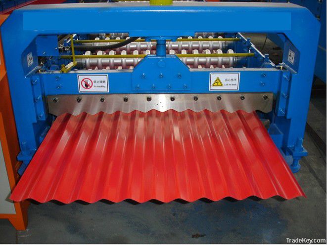 Roofing Corrugated Sheet Roll Forming Machine