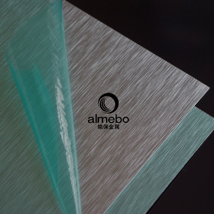 Color Coated Aluminum brushed surface