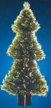 fiber optic christmas tree