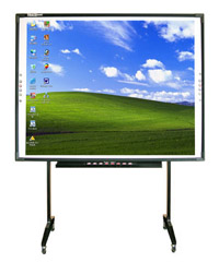 Interactive white board, interactive touch board