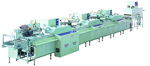 Fully Automatic Ribbon&Label Screen Printing Machine