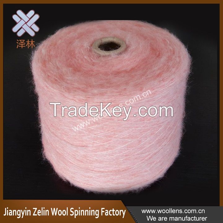 78%Acrylic 22%Wool fancy yarn 