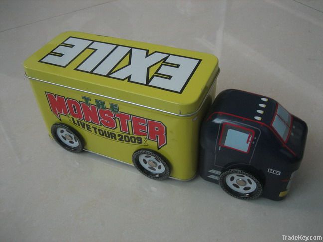 tin truck box tin car box