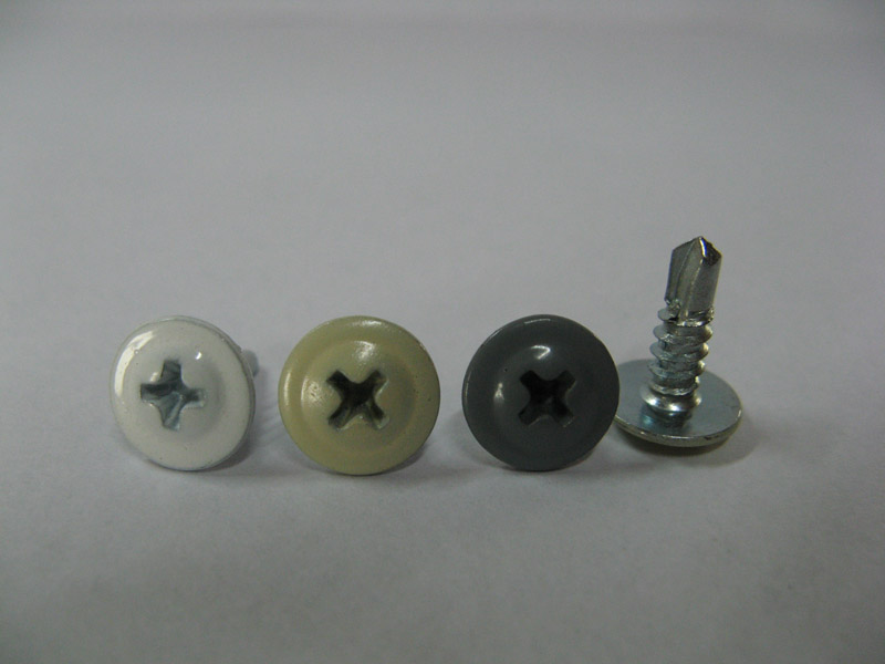 SELF DRLLING SCREWS HEX HEAD PAINTED EPDM WASHER