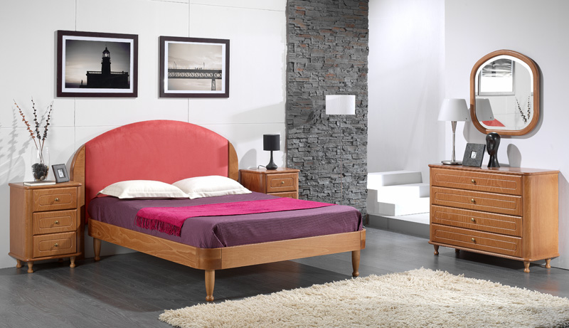 Mobbext-Art  wooden bed room