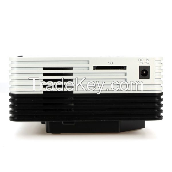 LED PROJECTOR,  GM50 150 lumens LED Projector Support 1080P SD HDMI VGA AV USB Micro USB