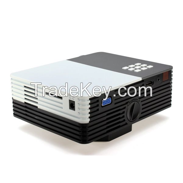 LED PROJECTOR, HDMI ,MICRO USB , CONNECT WITH ANDROID CELLPHONES, POWERED BY MOBILE BANK