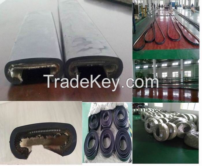 escalator handrail belt , escalator parts